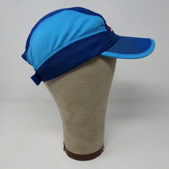 Indy 500 Festival One America Mini Marathon Strapback Hat Blue Embroidered - Picture 5 of 11